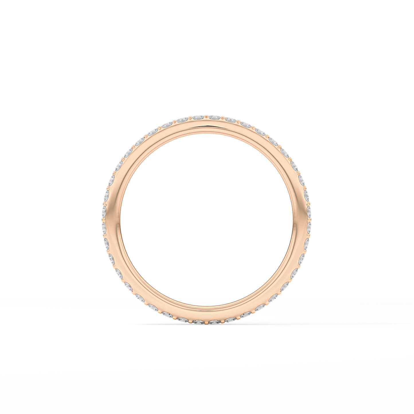0.5 TCW Round Lab Grown Diamond Wedding Band