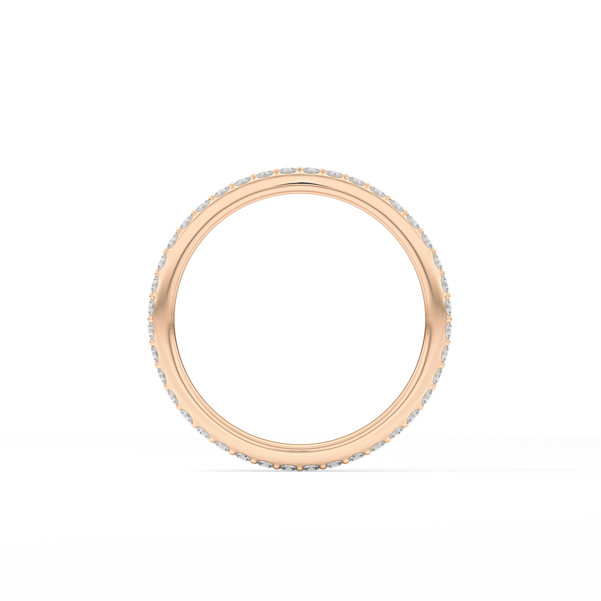 0.5 TCW Round Lab Grown Diamond Wedding Band
