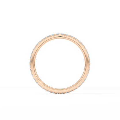 0.5 TCW Round Lab Grown Diamond Wedding Band