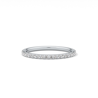 0.5 TCW Round Lab Grown Diamond Wedding Band