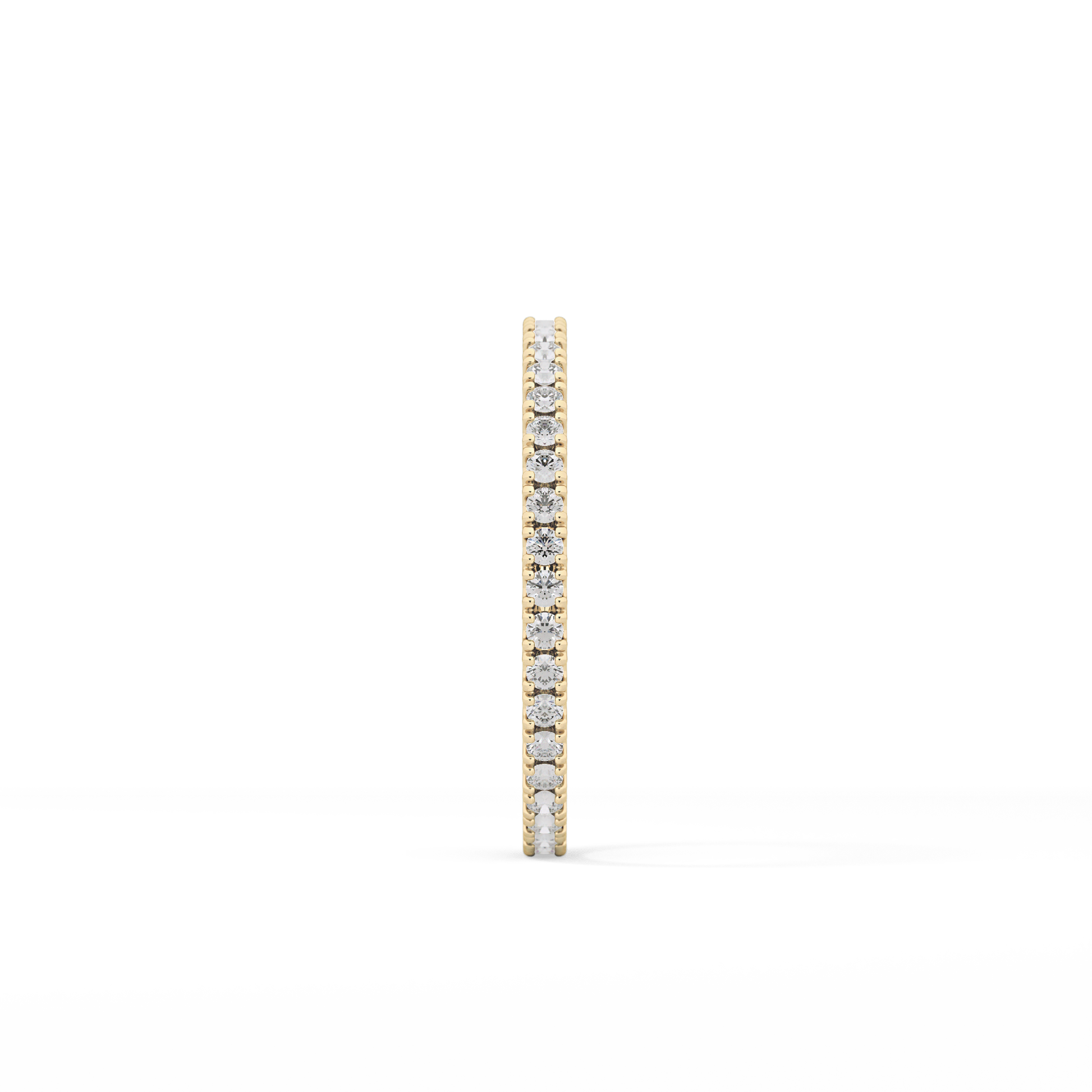 0.36 TCW Round Lab Grown Diamond Wedding Band