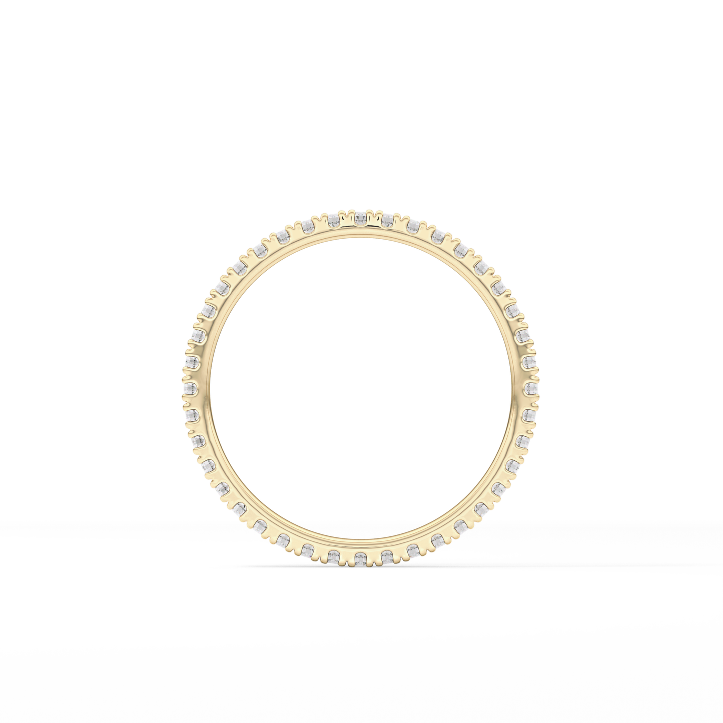 0.36 TCW Round Lab Grown Diamond Wedding Band