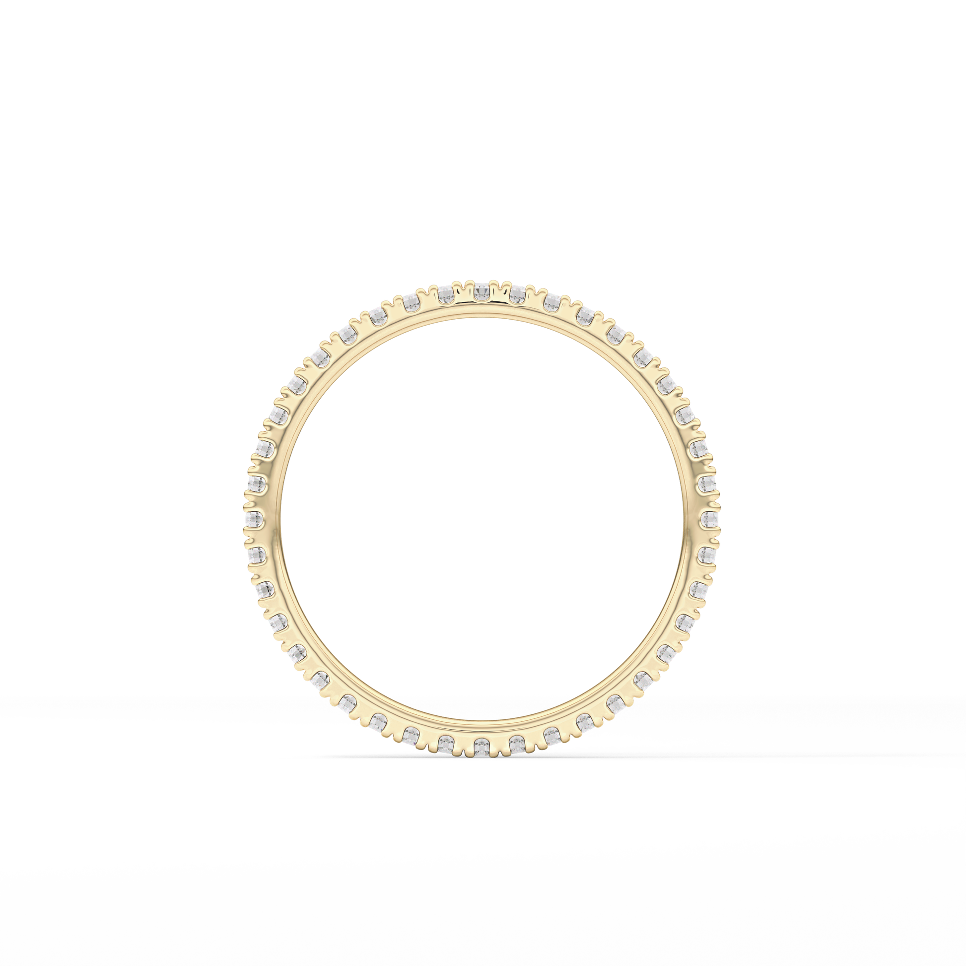 0.36 TCW Round Lab Grown Diamond Wedding Band