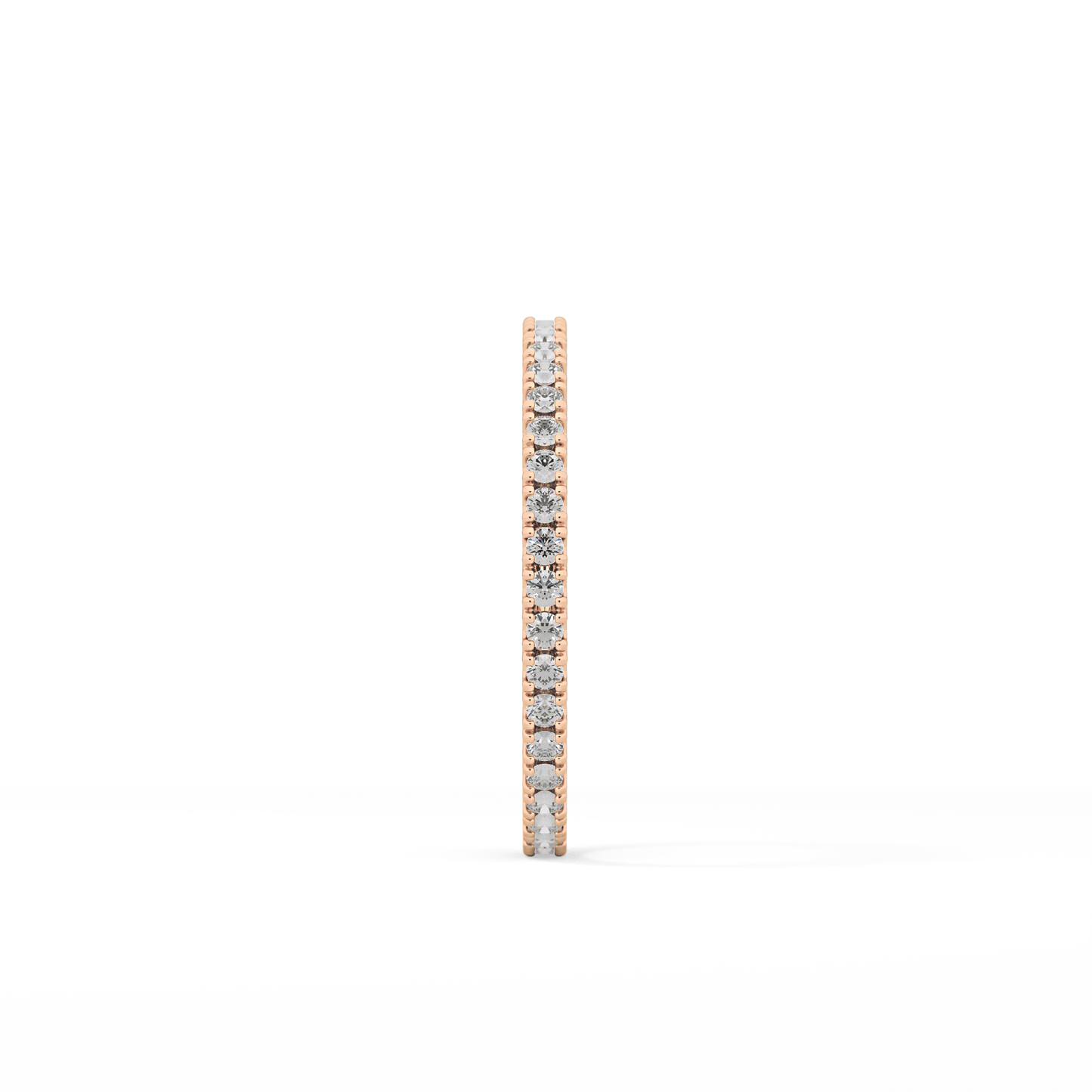0.36 TCW Round Lab Grown Diamond Wedding Band