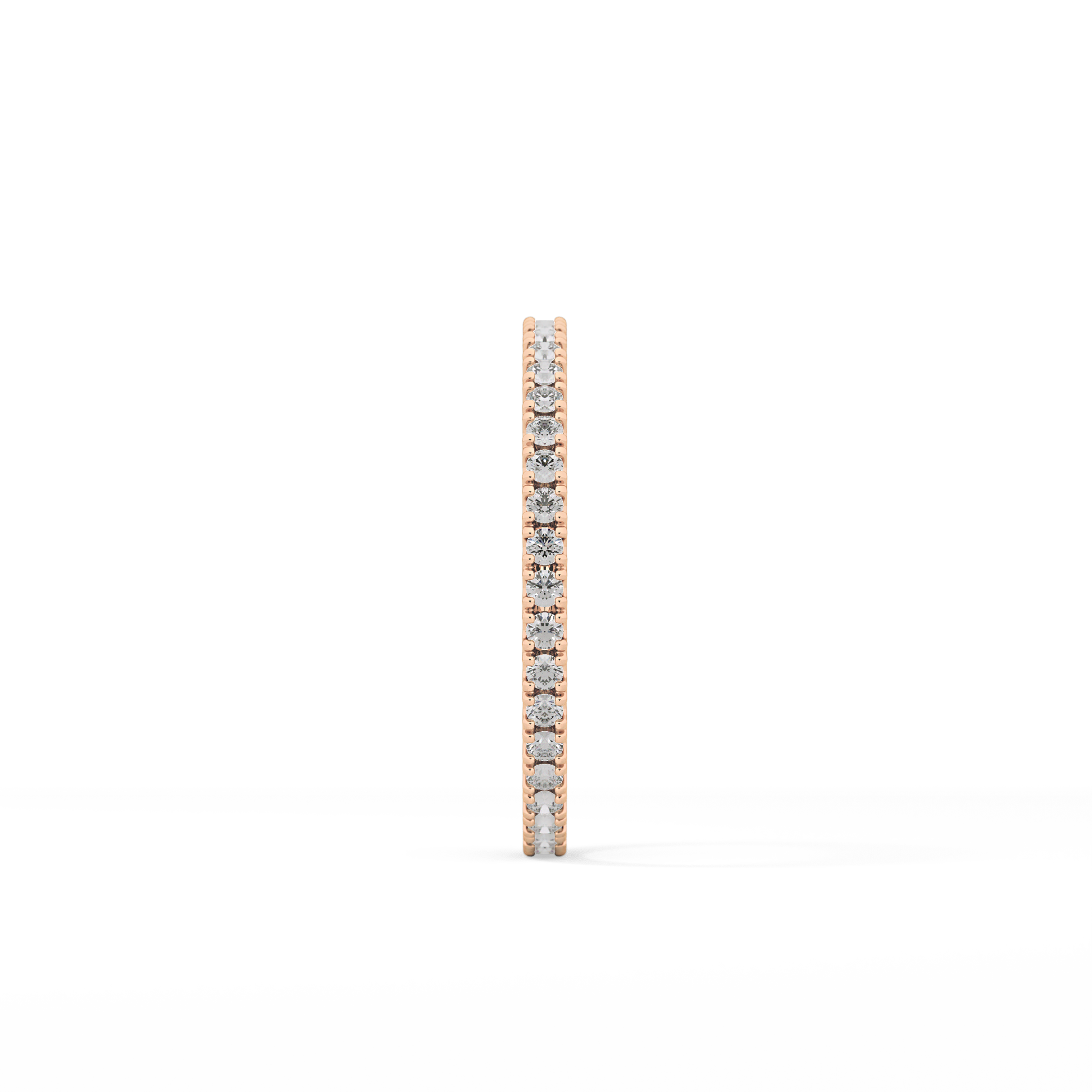 0.36 TCW Round Lab Grown Diamond Wedding Band