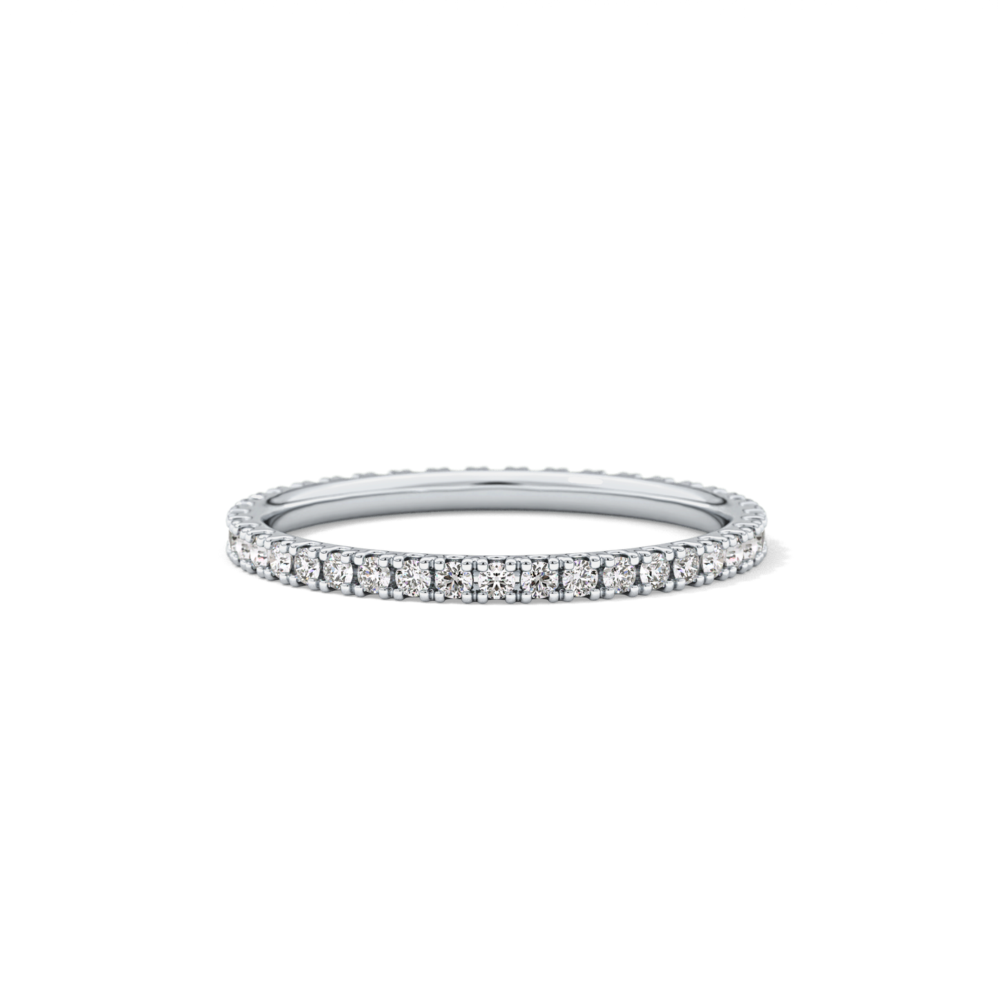 0.36 TCW Round Lab Grown Diamond Wedding Band