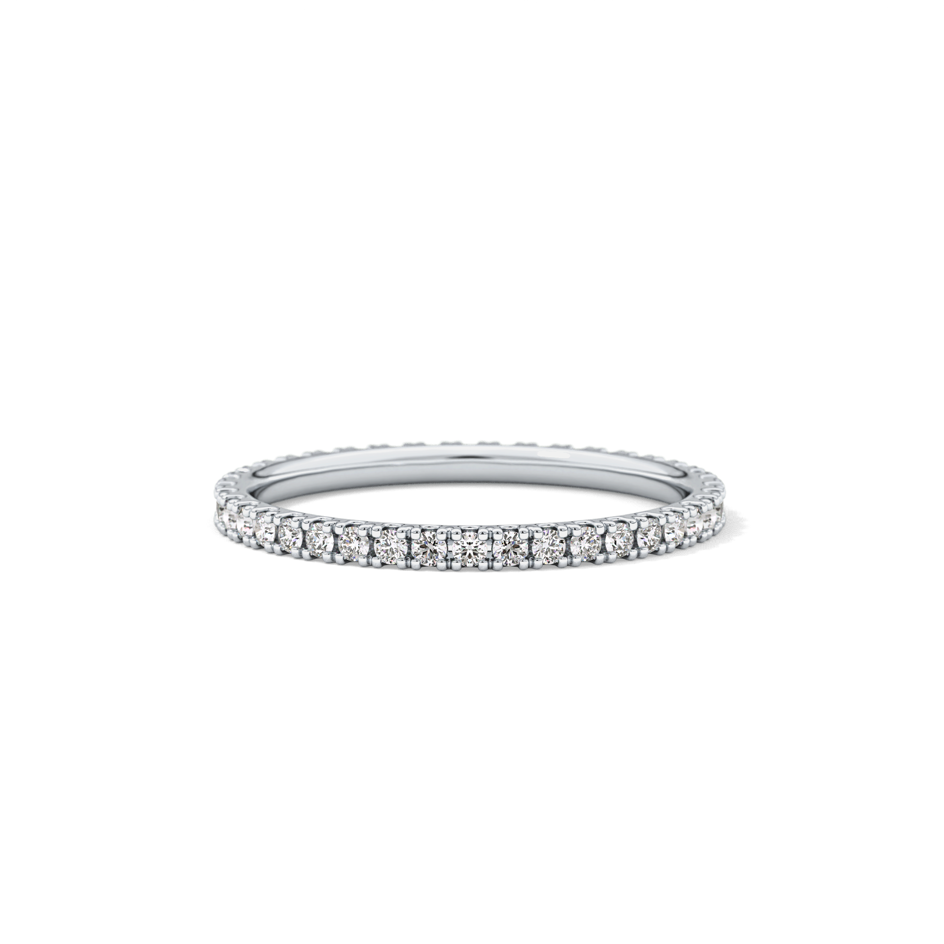 0.36 TCW Round Lab Grown Diamond Wedding Band