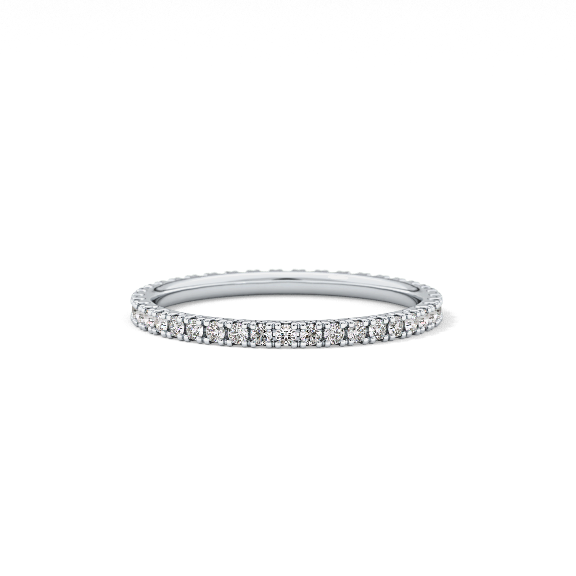 0.36 TCW Round Lab Grown Diamond Wedding Band