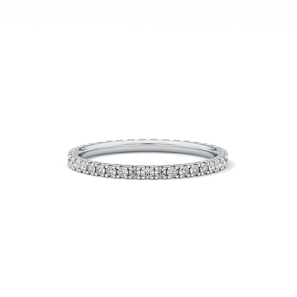 0.36 TCW Round Lab Grown Diamond Wedding Band