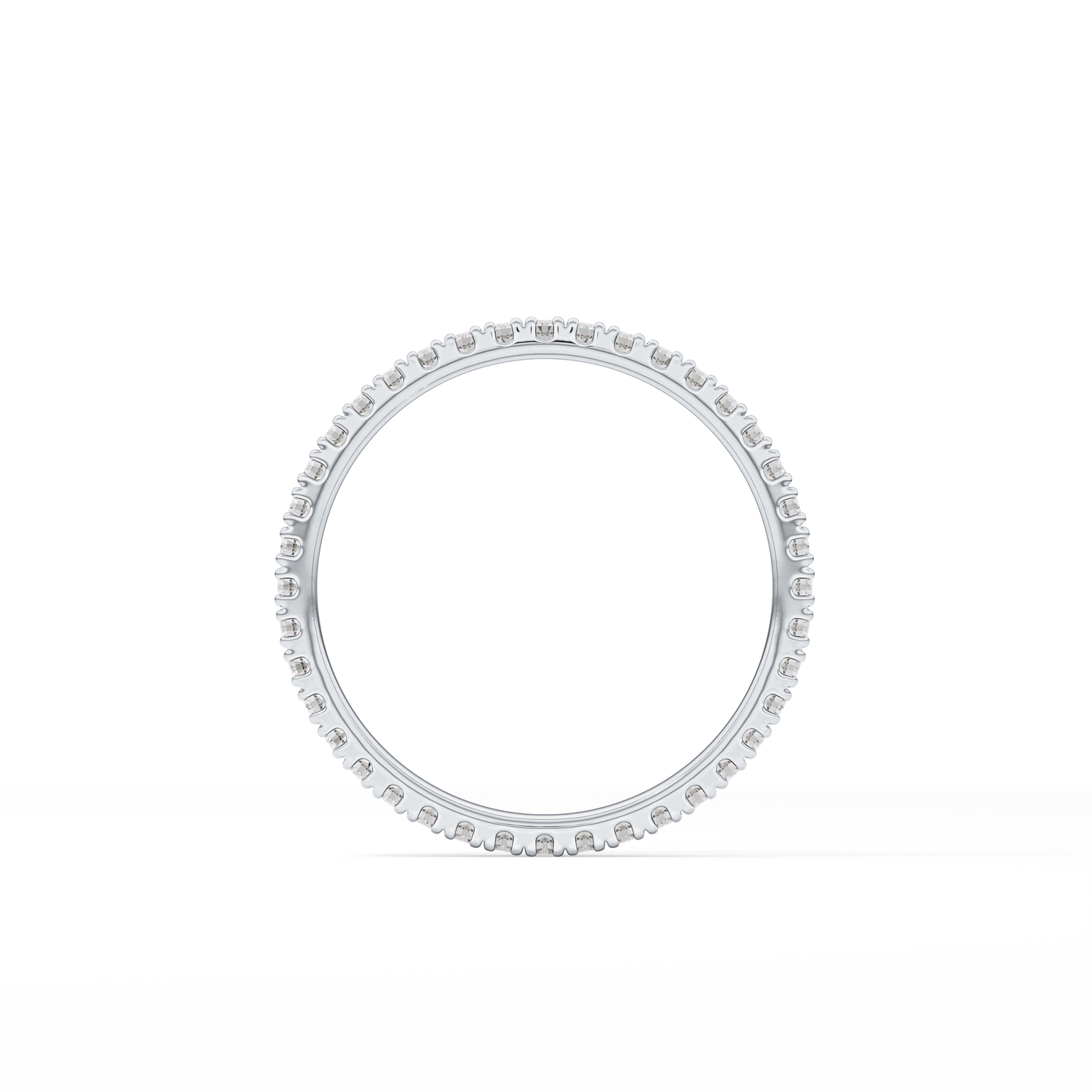 0.36 TCW Round Lab Grown Diamond Wedding Band
