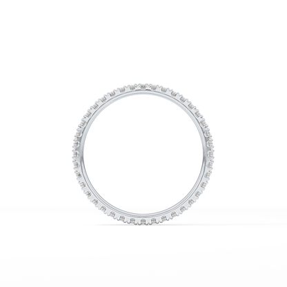 0.36 TCW Round Lab Grown Diamond Wedding Band