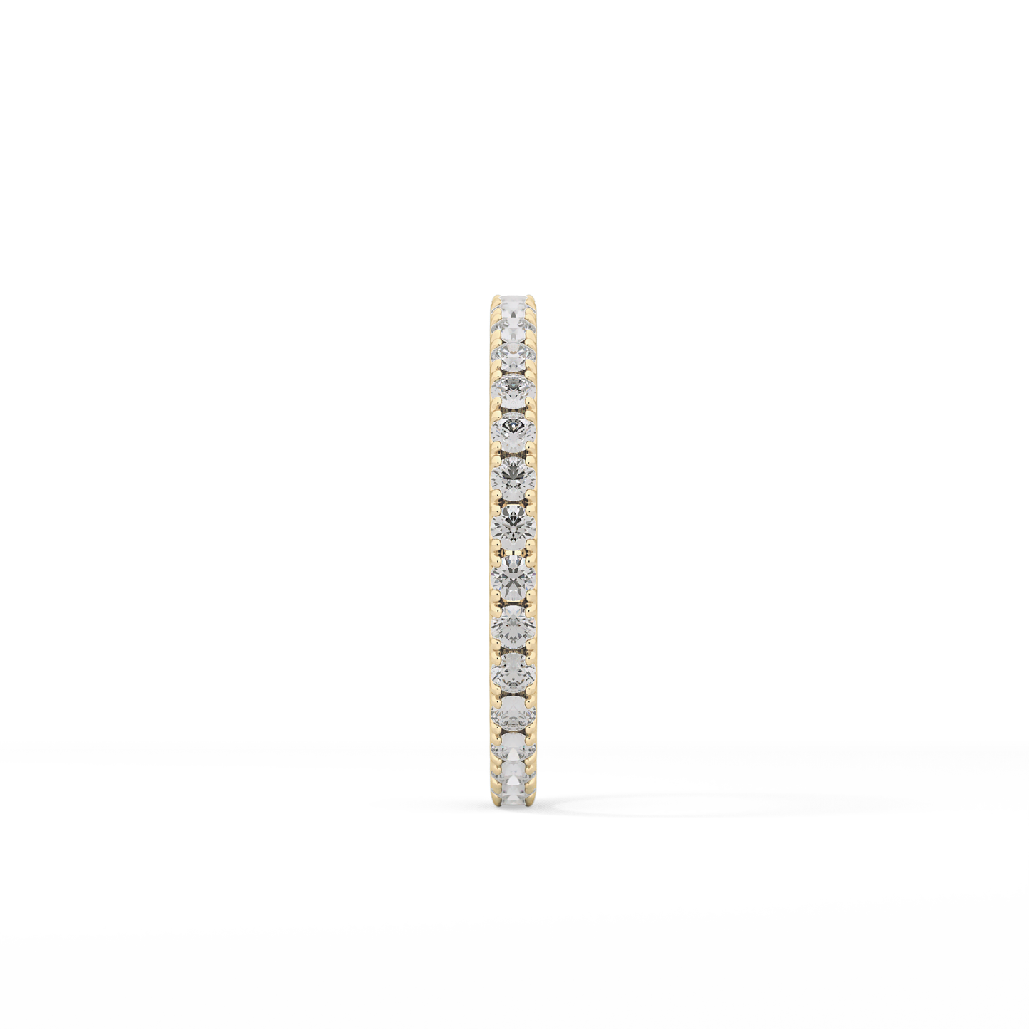 0.74 TCW Round Lab Grown Diamond Wedding Band