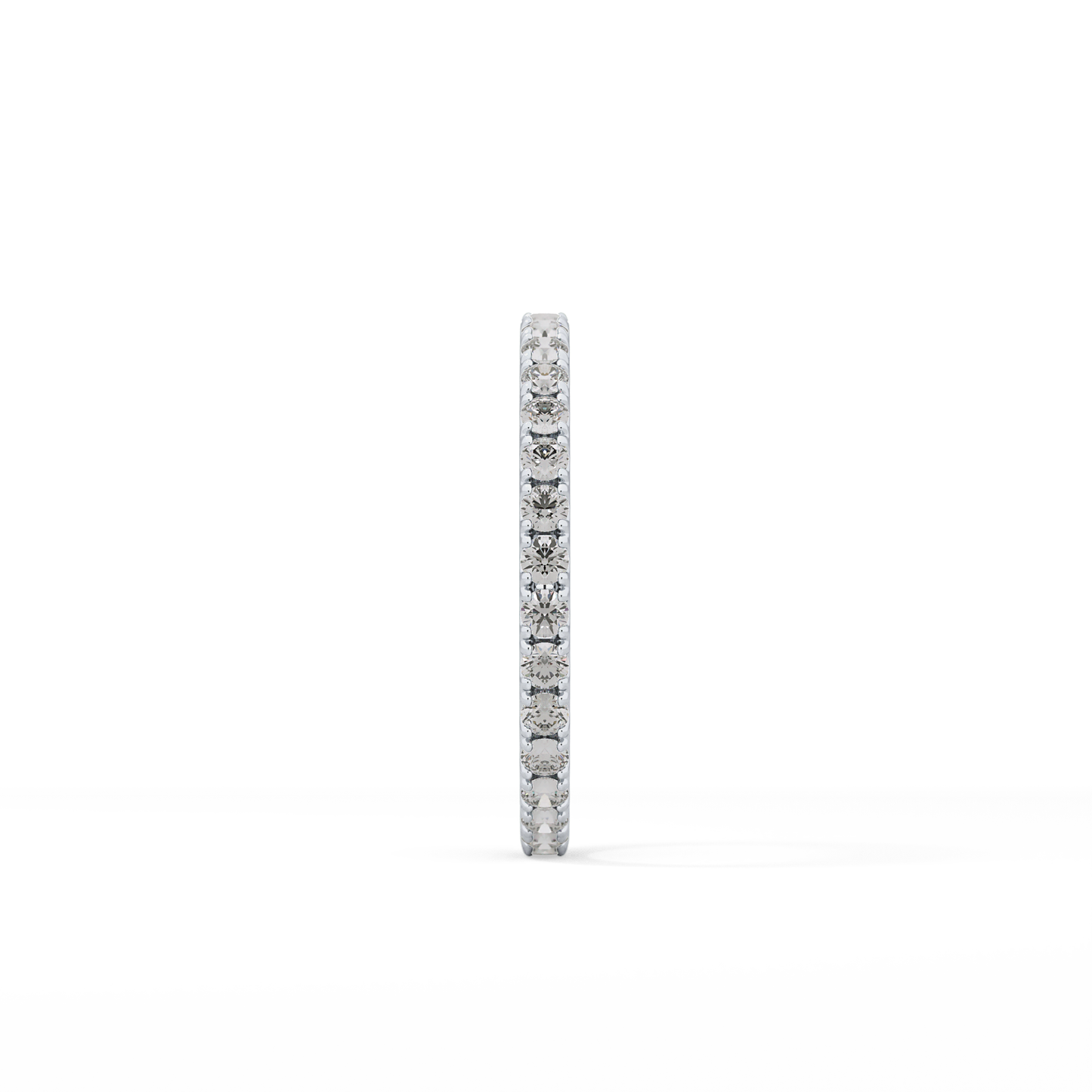 0.74 TCW Round Lab Grown Diamond Wedding Band