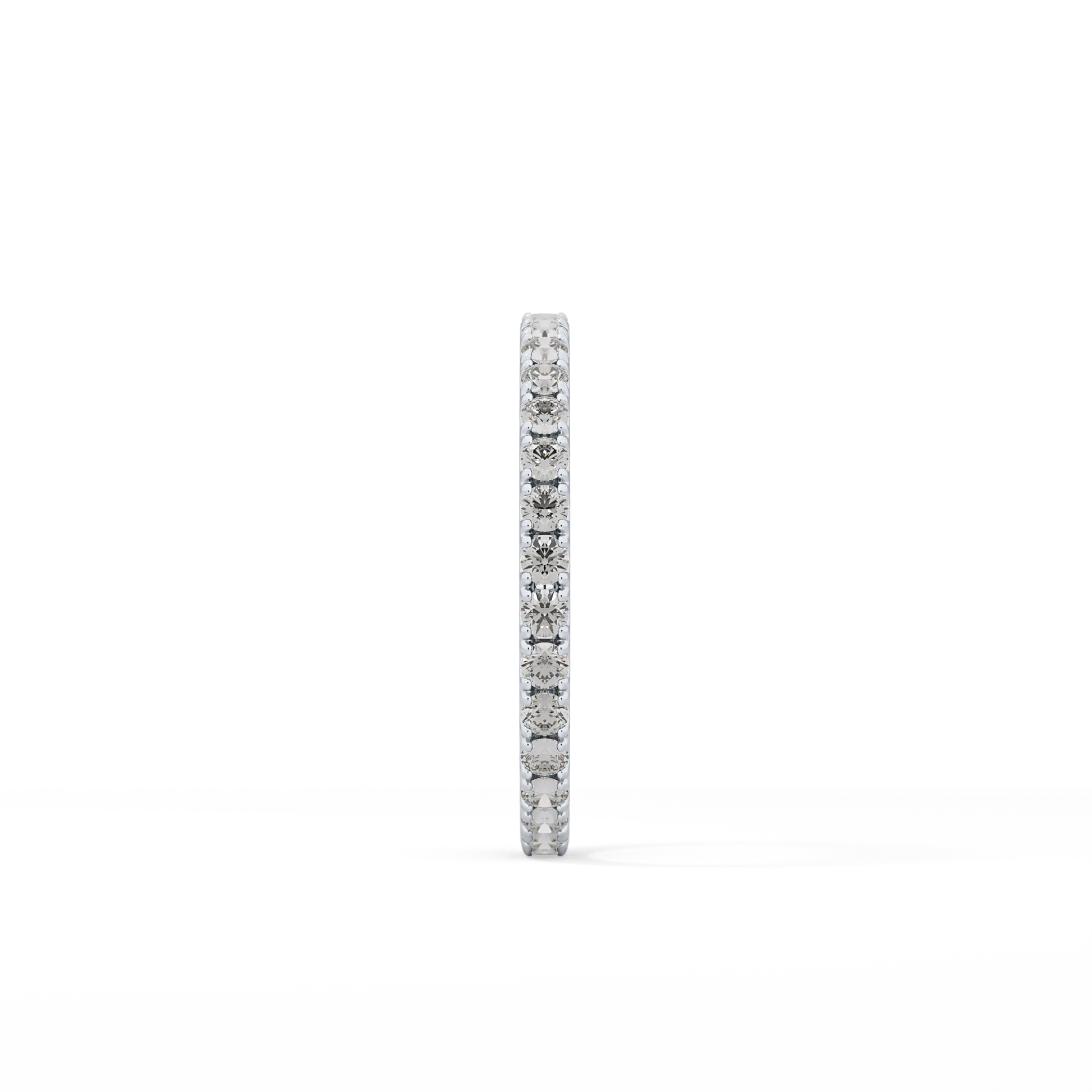 0.74 TCW Round Lab Grown Diamond Wedding Band