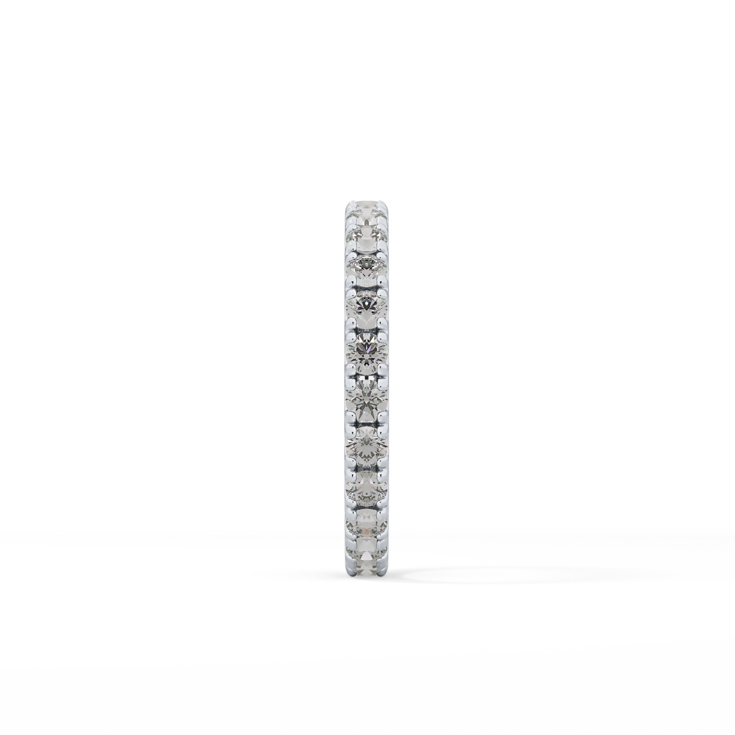0.84 TCW Round Lab Grown Diamond Wedding Band