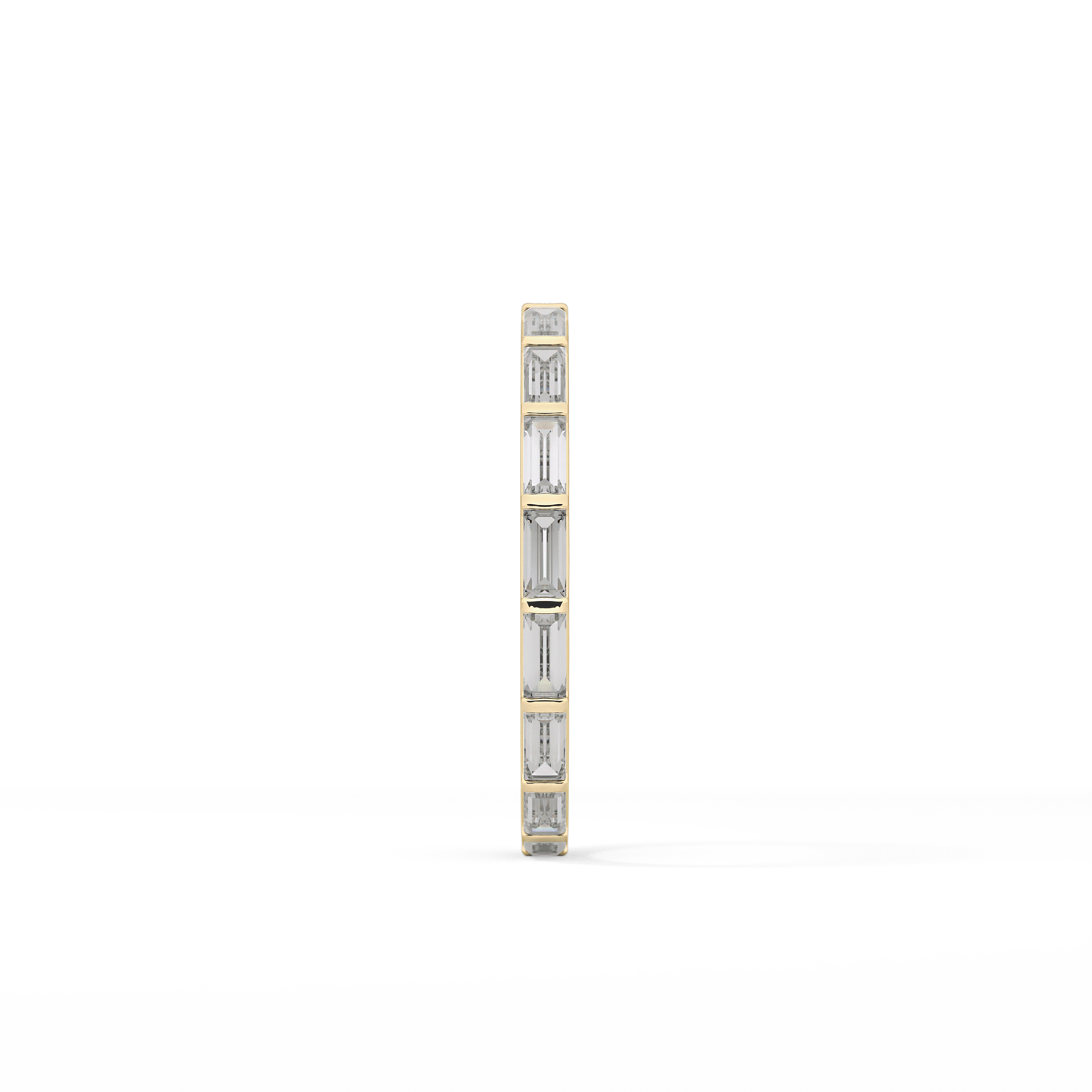 1.02 TCW Baguette Lab Grown Diamond Wedding Band