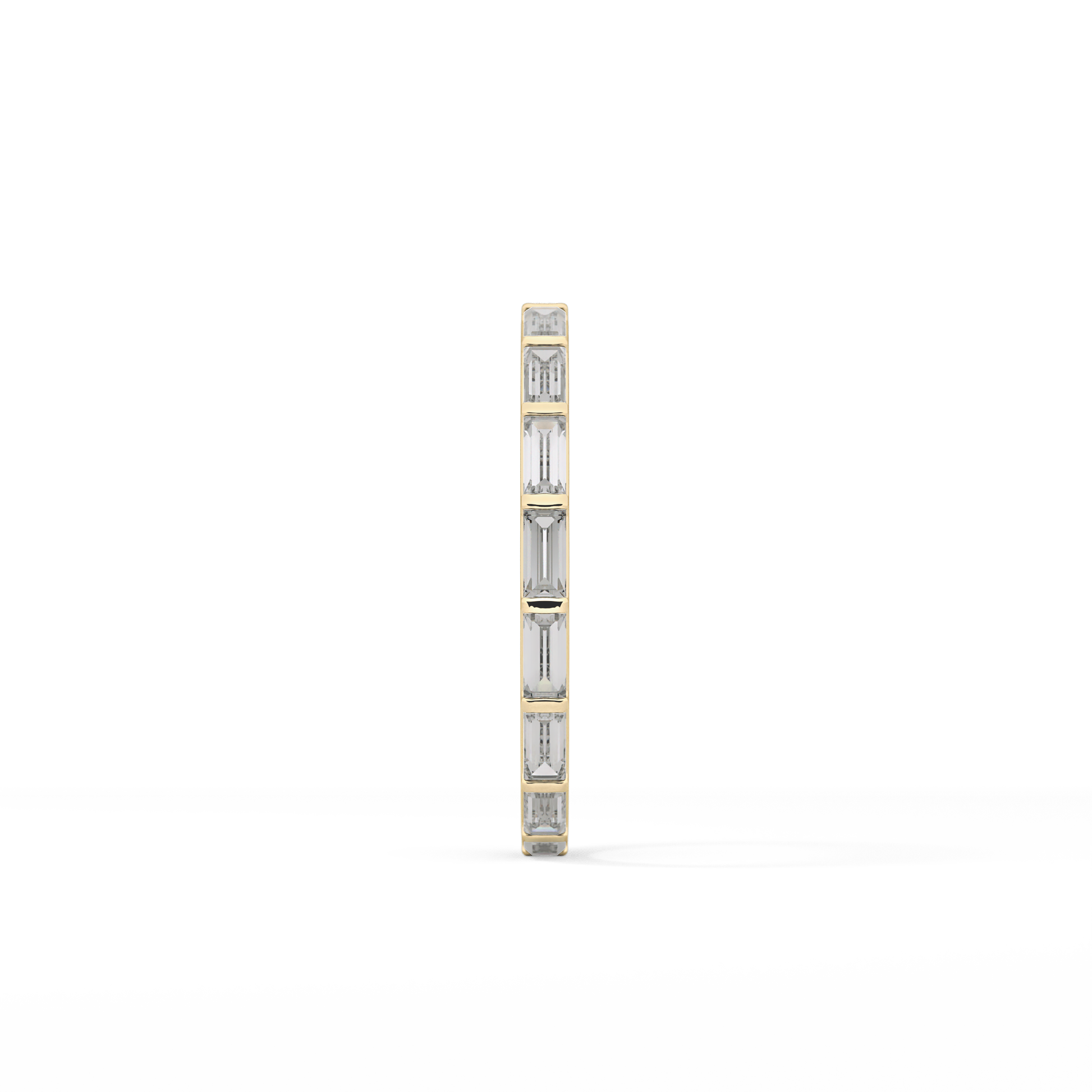 1.02 TCW Baguette Lab Grown Diamond Wedding Band