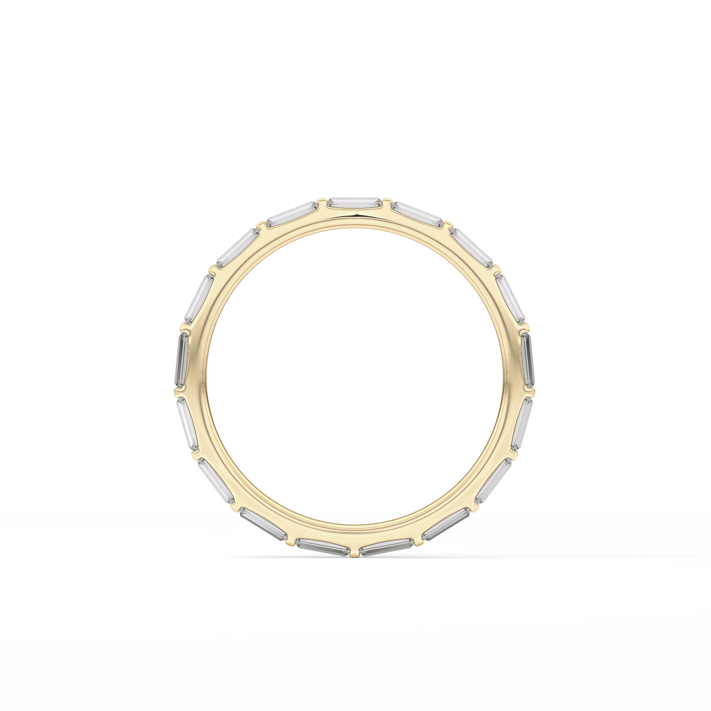 1.02 TCW Baguette Lab Grown Diamond Wedding Band