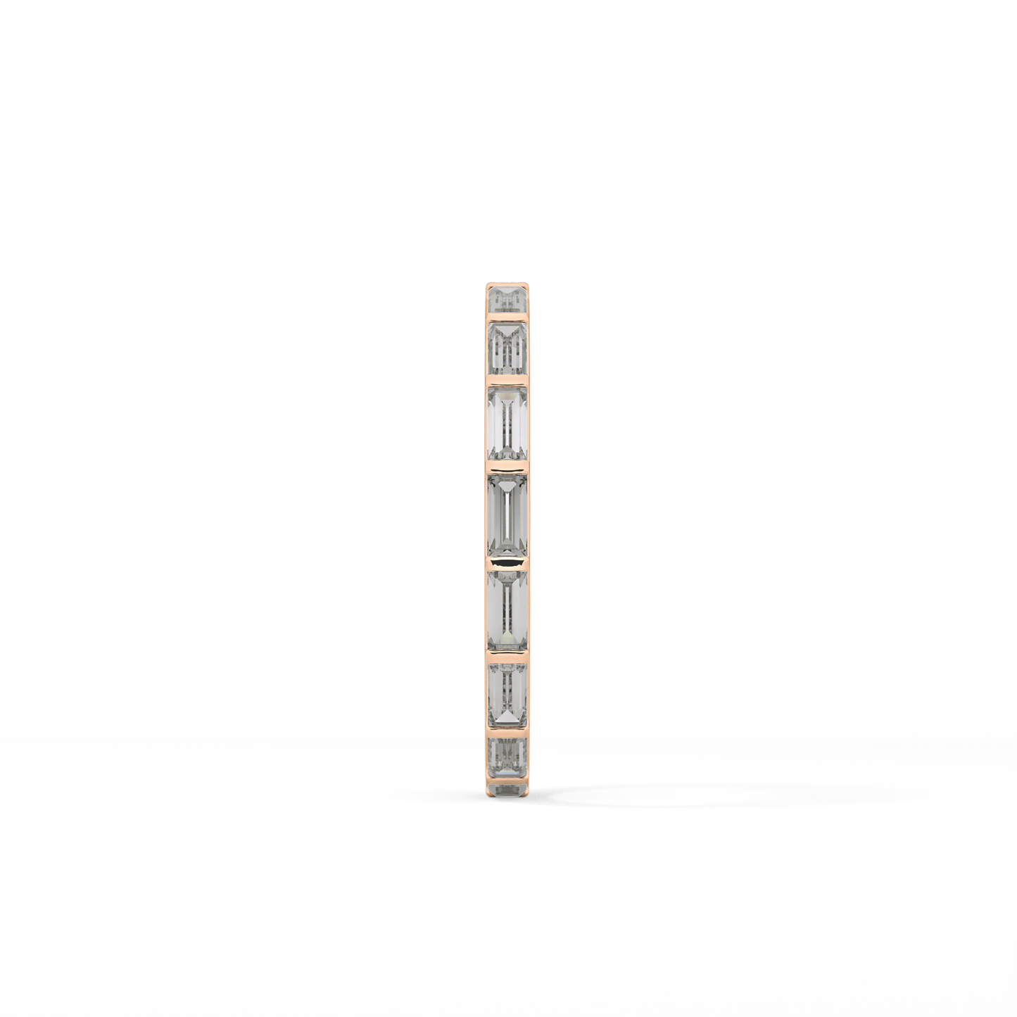 1.02 TCW Baguette Lab Grown Diamond Wedding Band