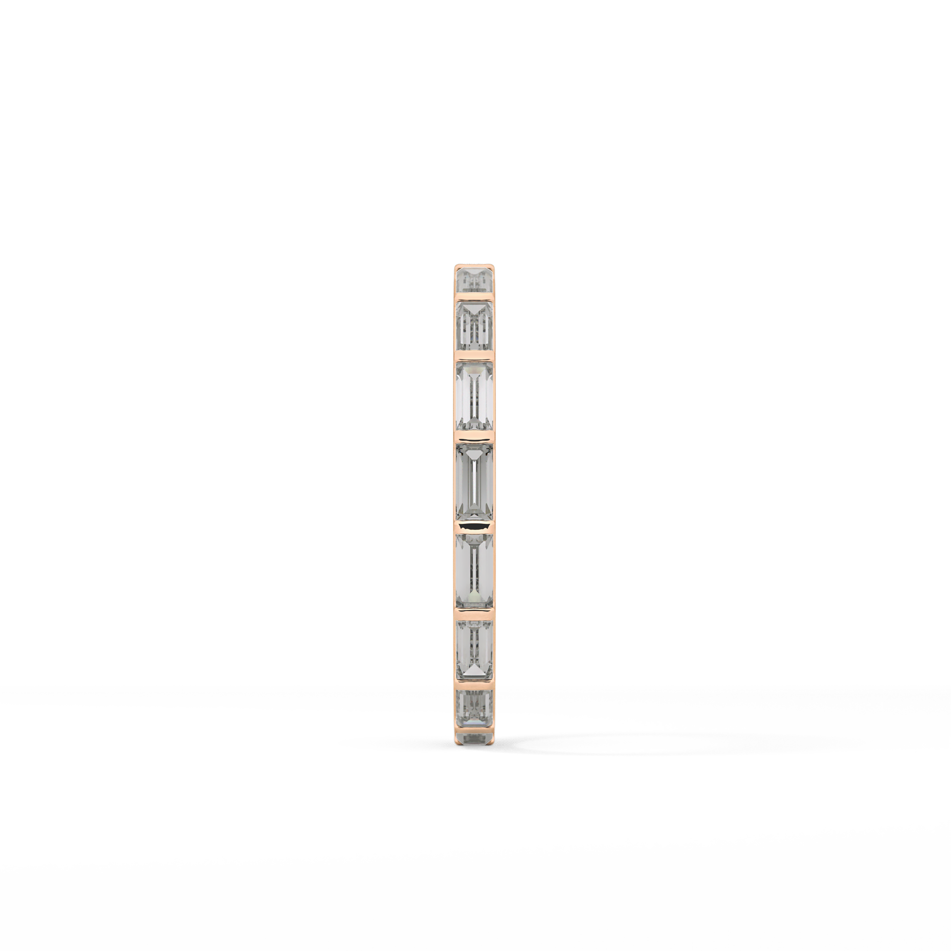 1.02 TCW Baguette Lab Grown Diamond Wedding Band