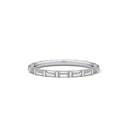1.02 TCW Baguette Lab Grown Diamond Wedding Band