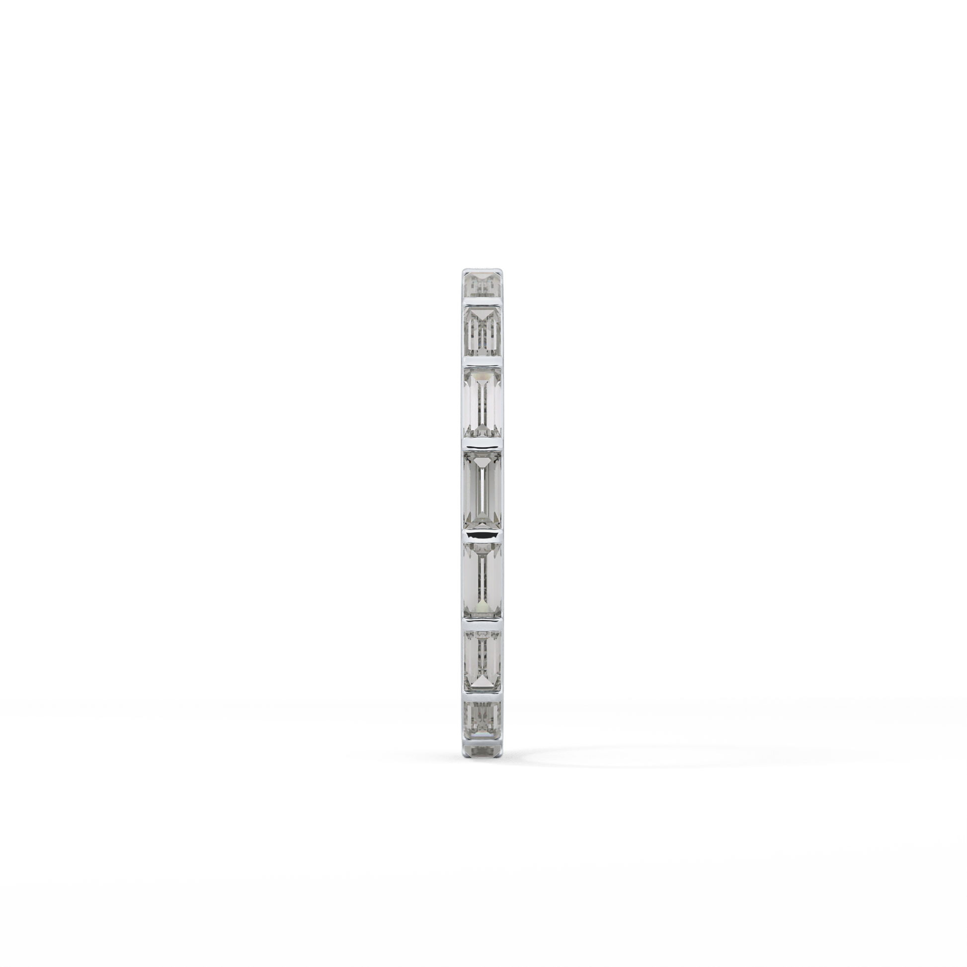 1.02 TCW Baguette Lab Grown Diamond Wedding Band