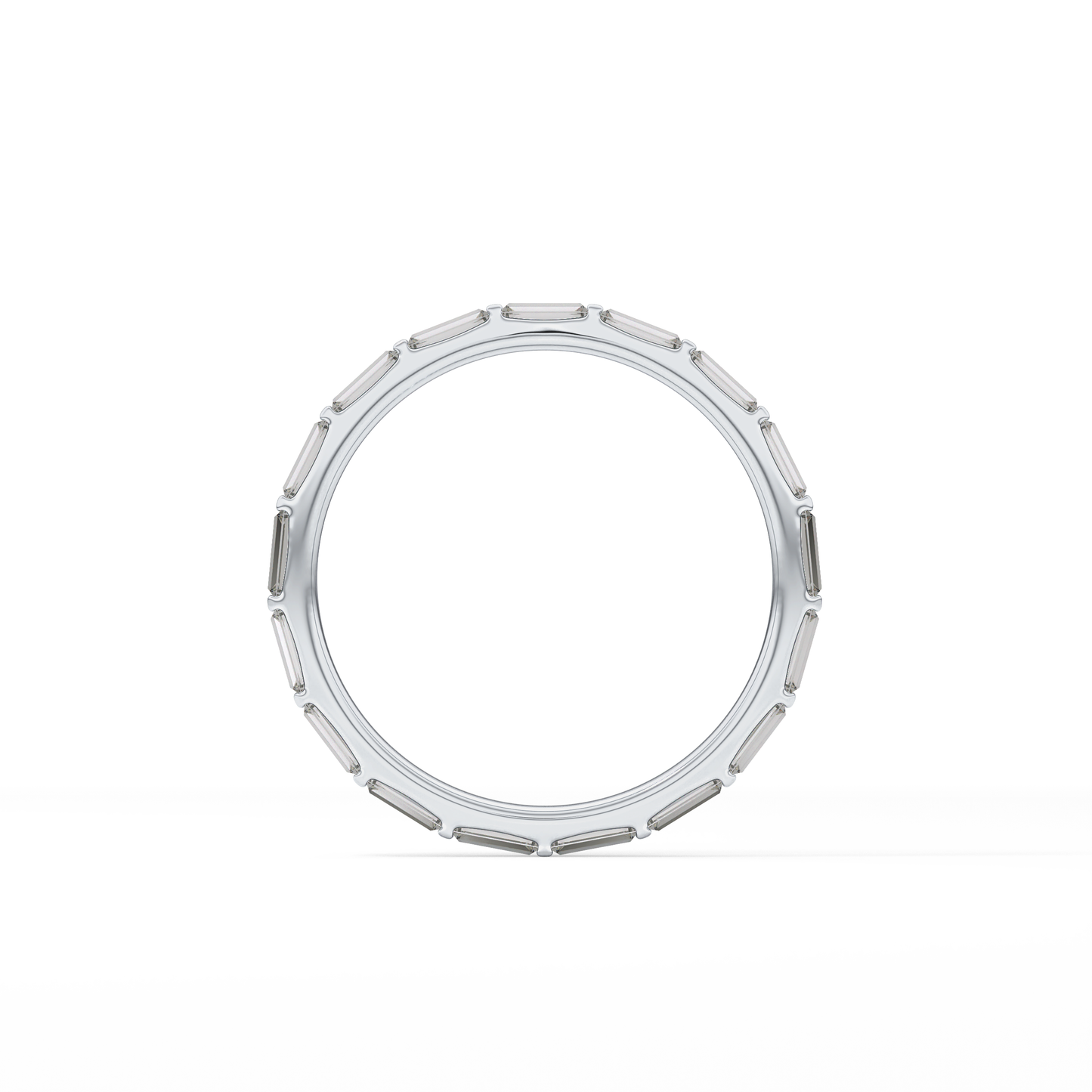 1.02 TCW Baguette Lab Grown Diamond Wedding Band