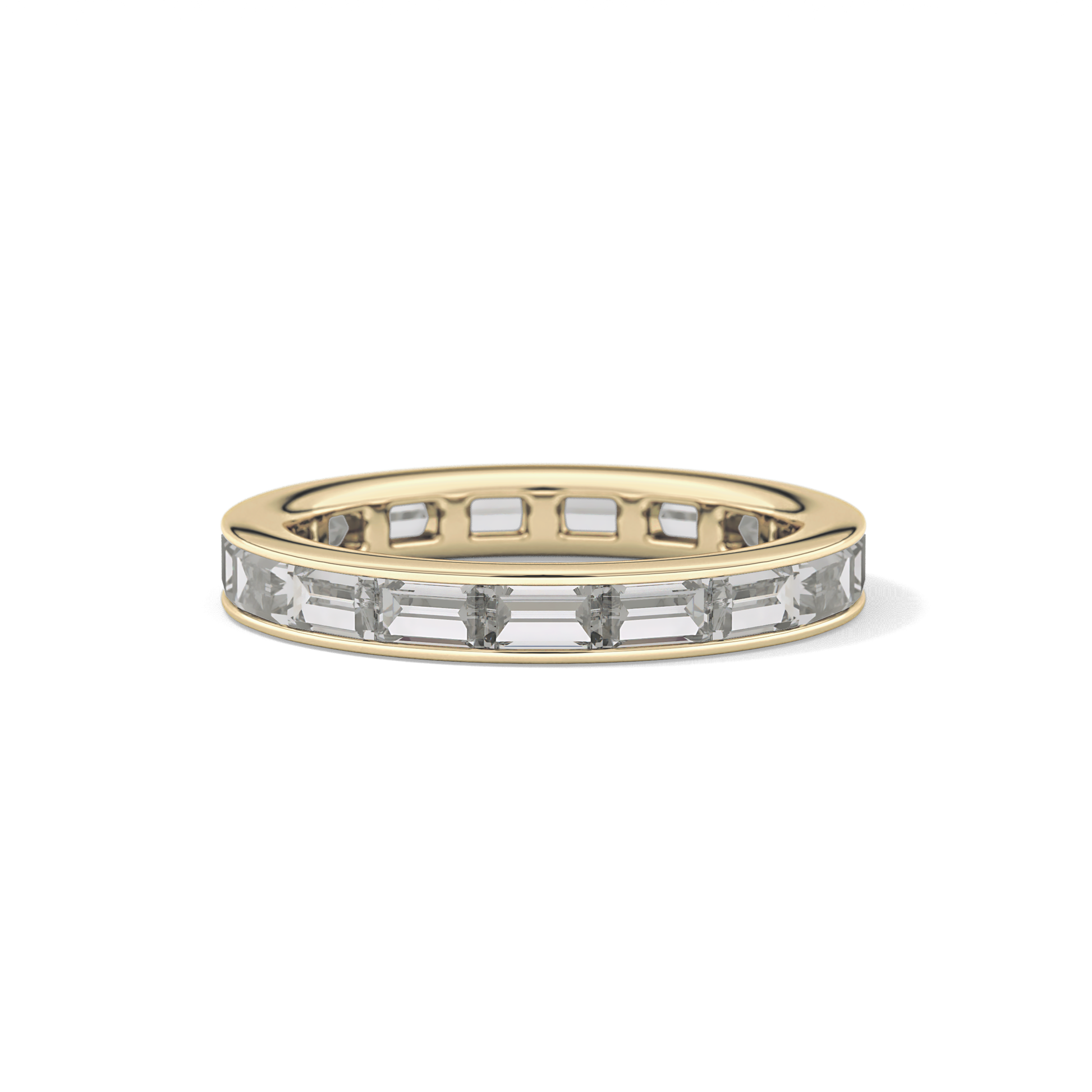 1.87 TCW Baguette Lab Grown Diamond Wedding Band