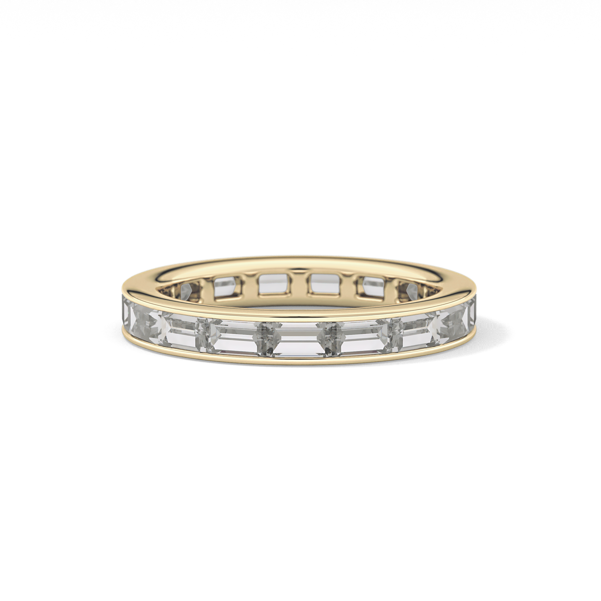 1.87 TCW Baguette Lab Grown Diamond Wedding Band