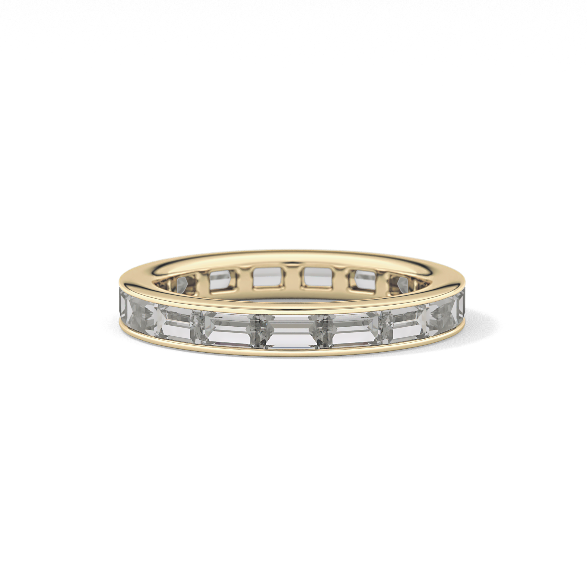 1.87 TCW Baguette Lab Grown Diamond Wedding Band