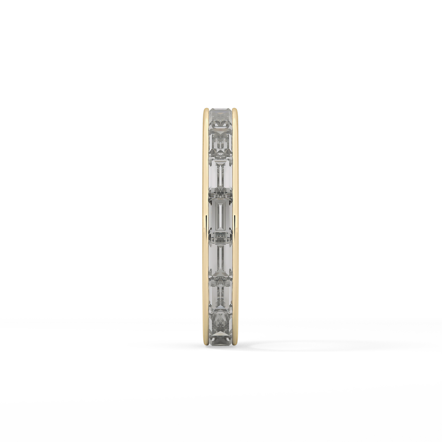 1.87 TCW Baguette Lab Grown Diamond Wedding Band