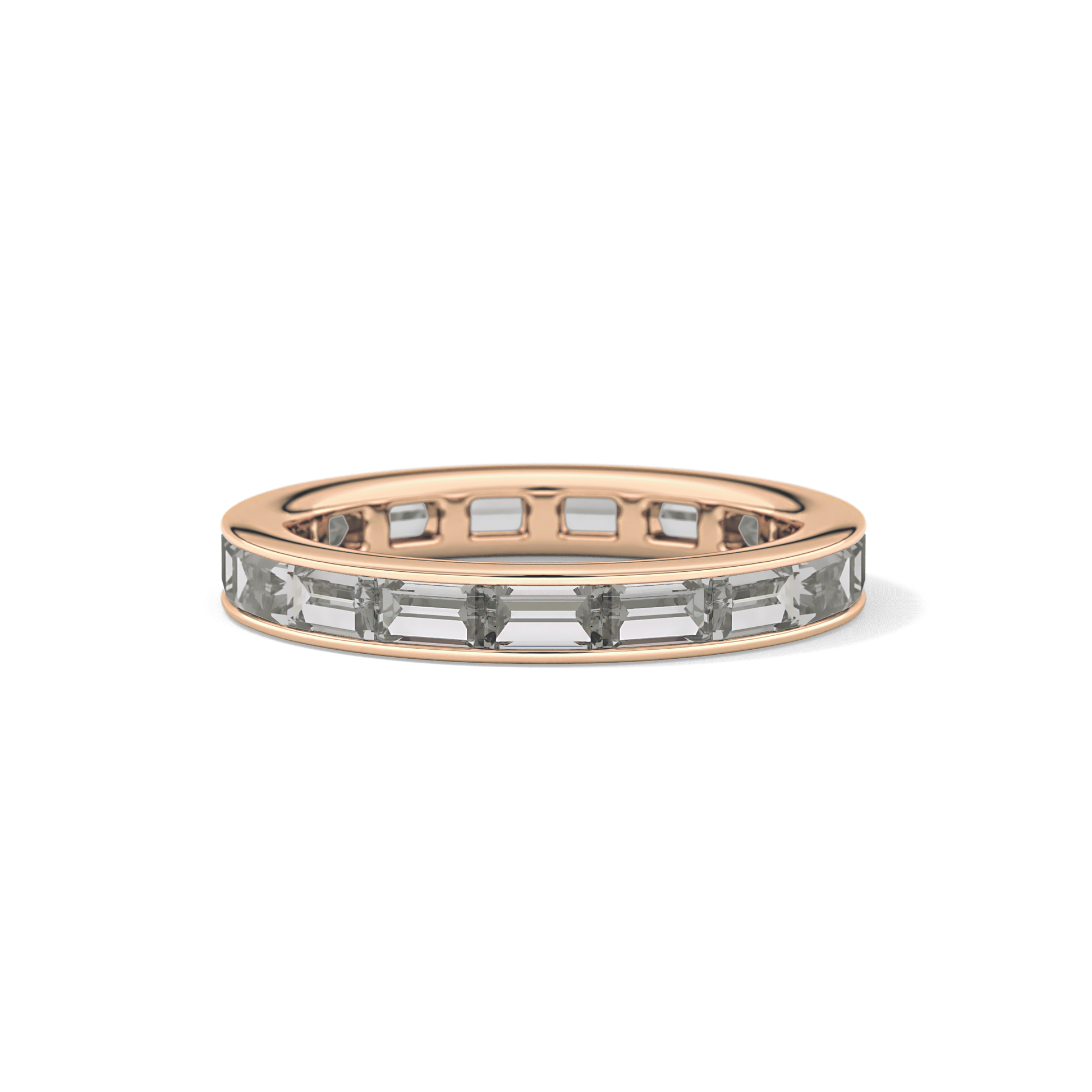 1.87 TCW Baguette Lab Grown Diamond Wedding Band