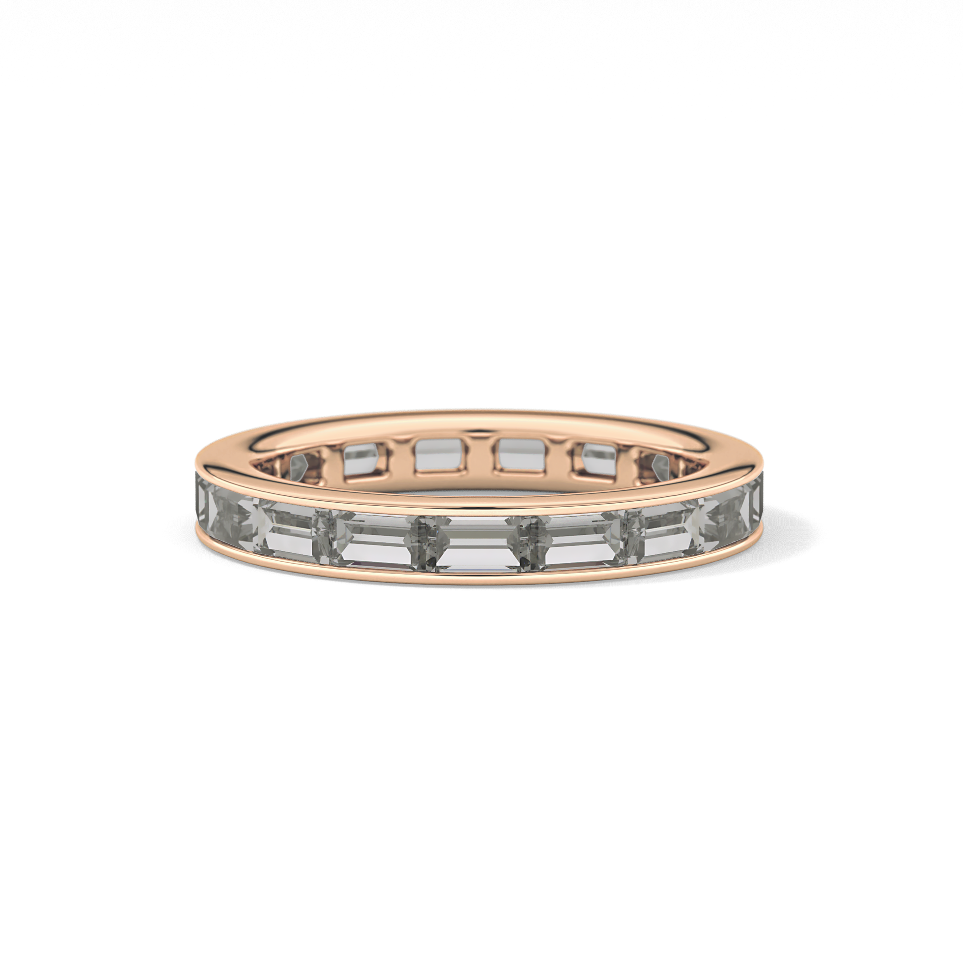 1.87 TCW Baguette Lab Grown Diamond Wedding Band
