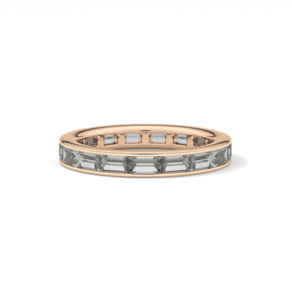 1.87 TCW Baguette Lab Grown Diamond Wedding Band