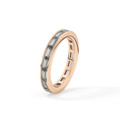 1.87 TCW Baguette Lab Grown Diamond Wedding Band