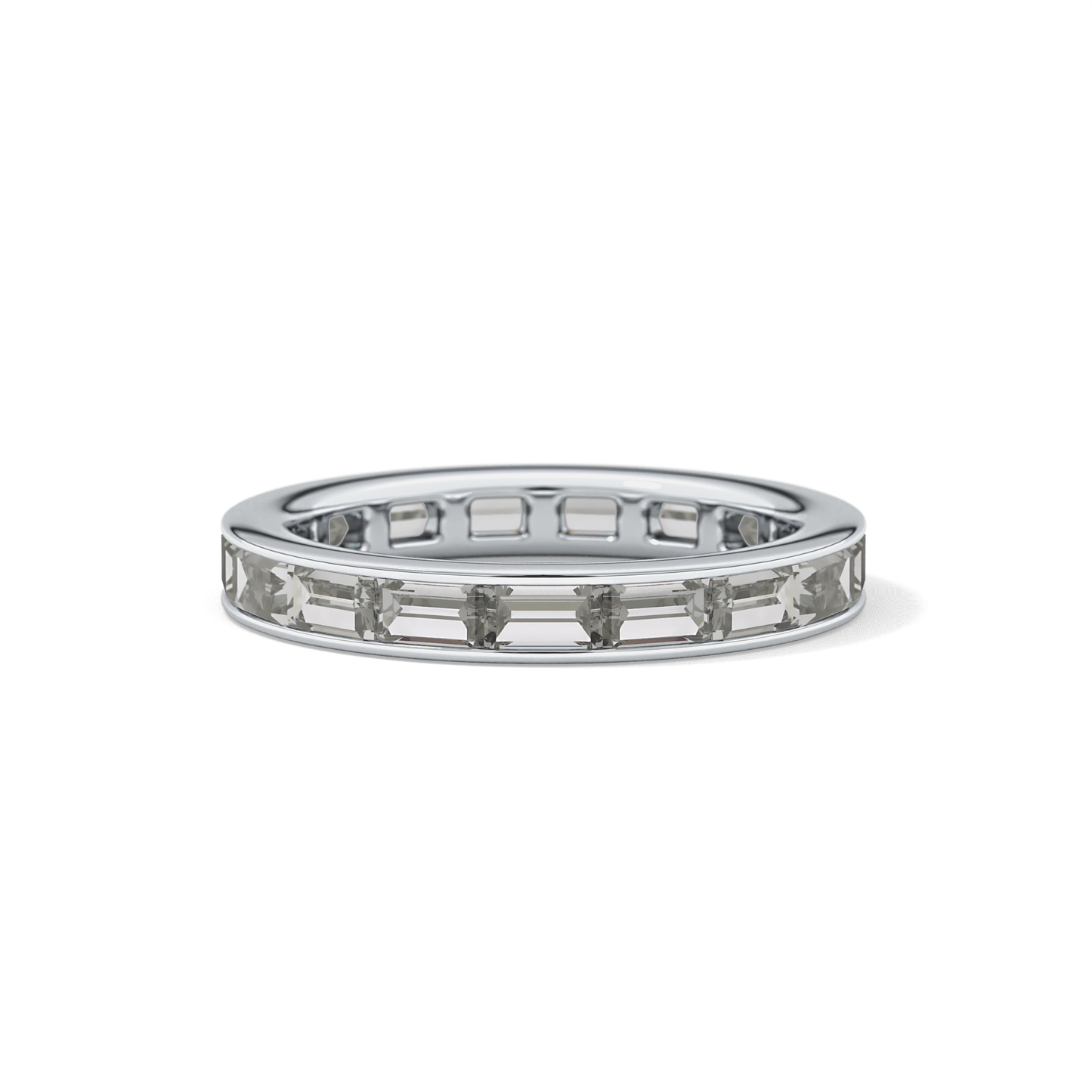 1.87 TCW Baguette Lab Grown Diamond Wedding Band