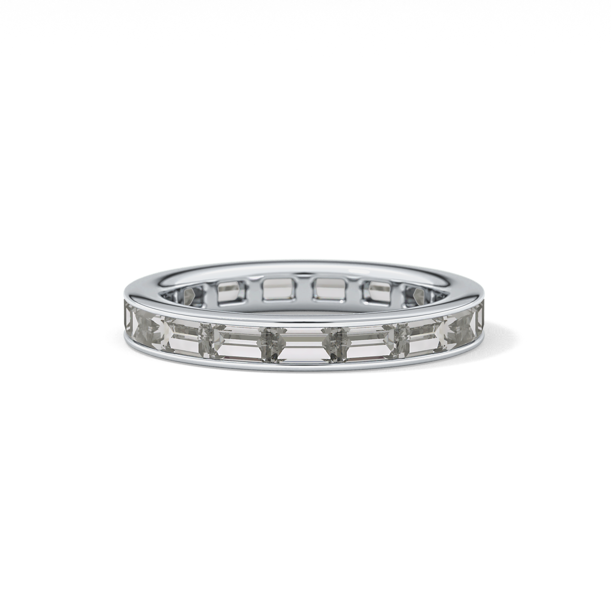 1.87 TCW Baguette Lab Grown Diamond Wedding Band