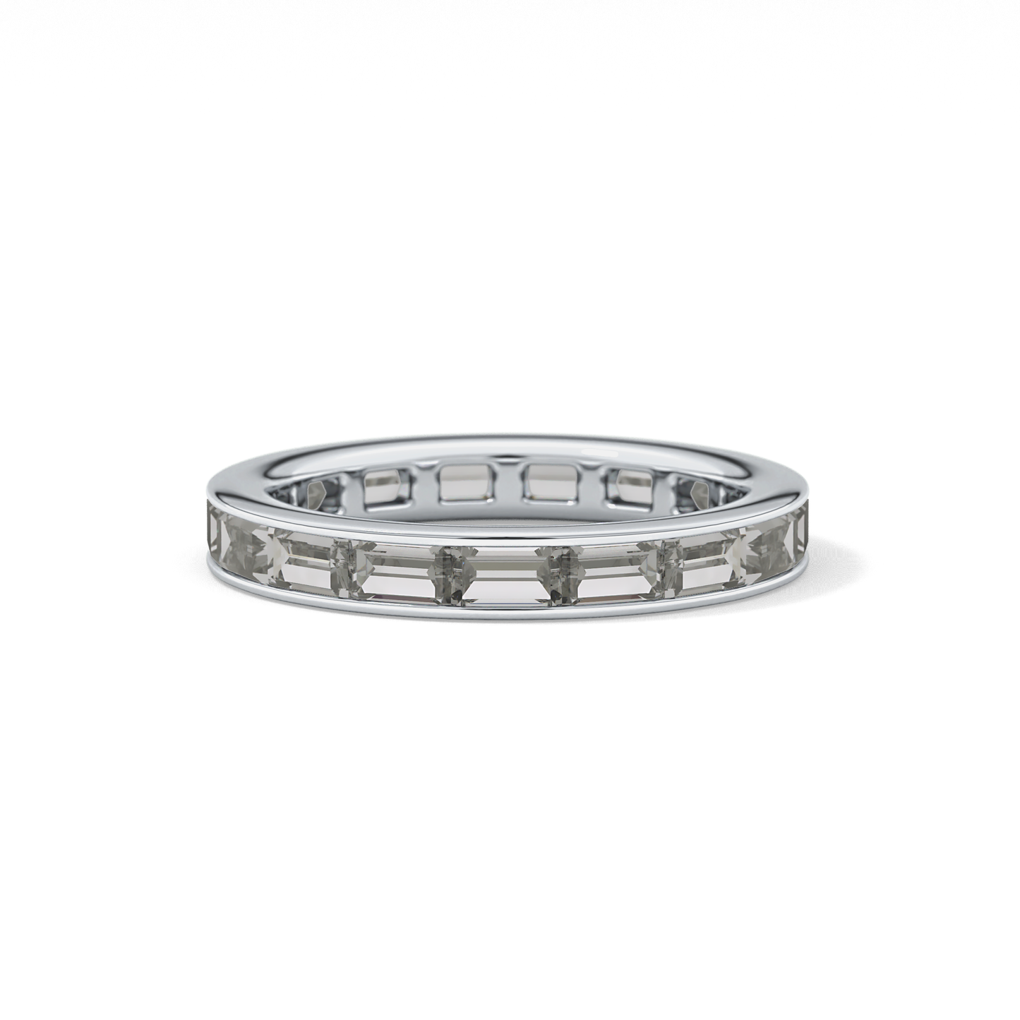 1.87 TCW Baguette Lab Grown Diamond Wedding Band