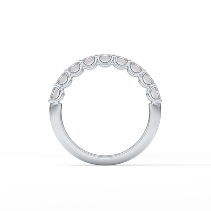 1.8 TCW Emerald Lab Grown Diamond Wedding Band