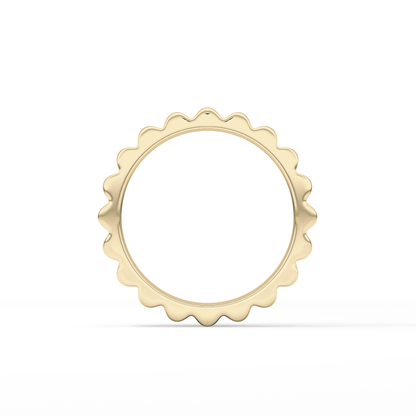 Textured Wedding Band