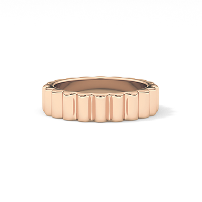 Textured Wedding Band