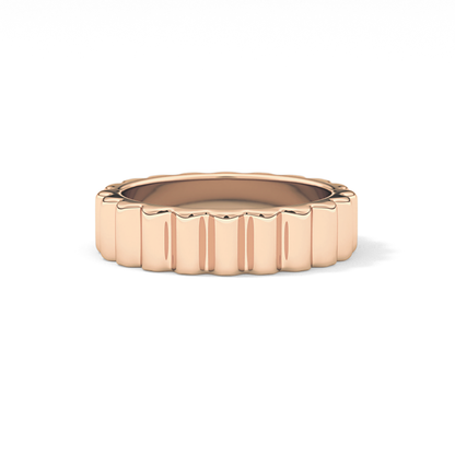 Textured Wedding Band