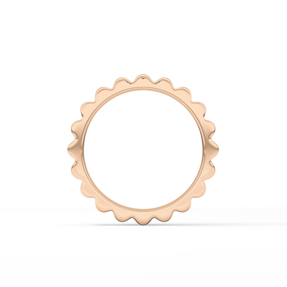 Textured Wedding Band