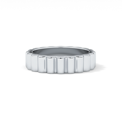 Textured Wedding Band