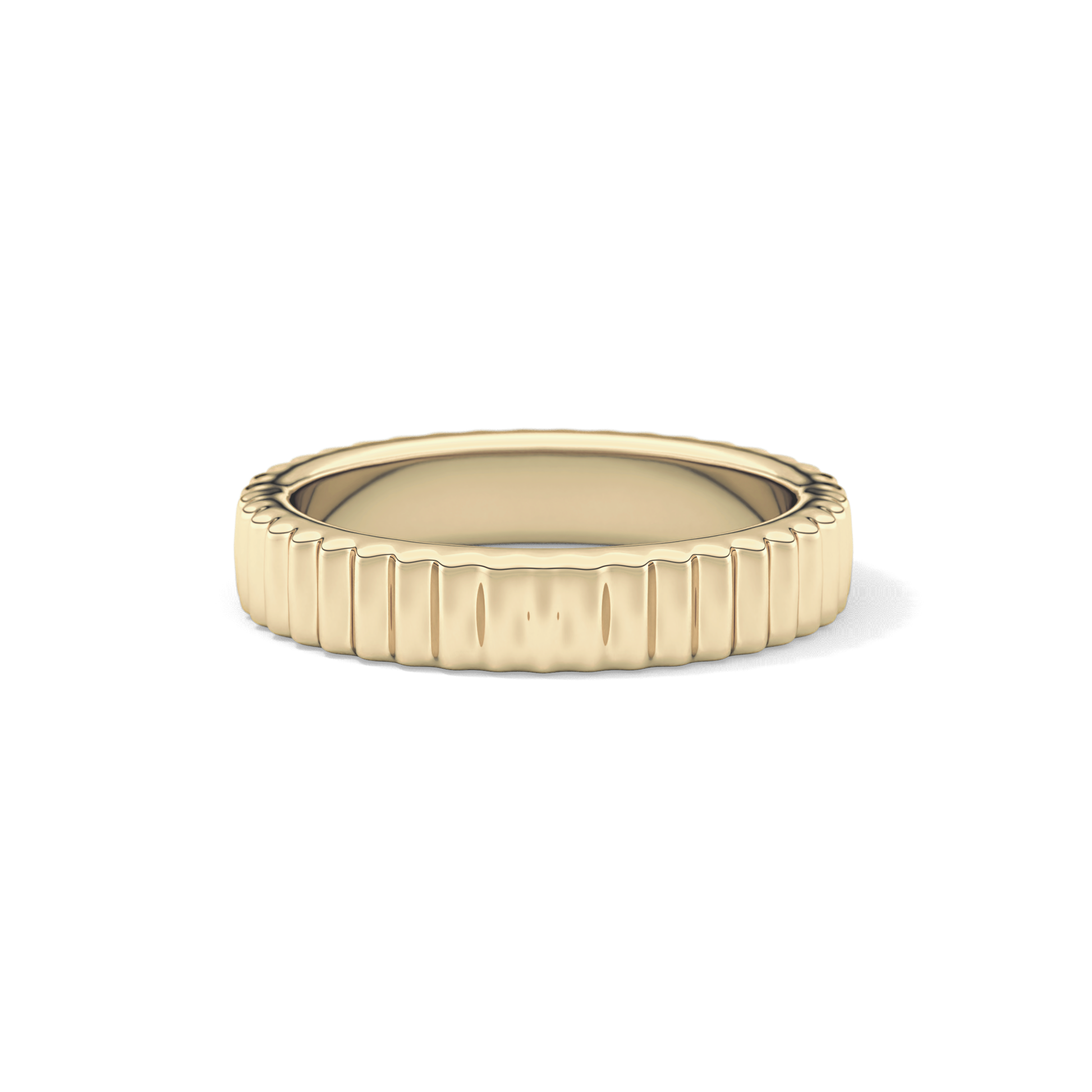 Classic Textured Wedding Band