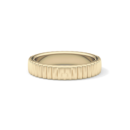 Classic Textured Wedding Band