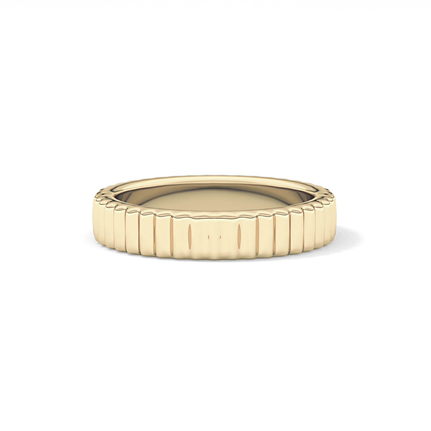 Classic Textured Wedding Band