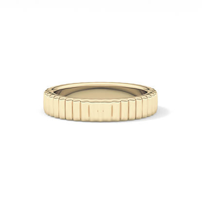 Classic Textured Wedding Band