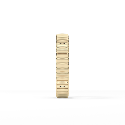 Classic Textured Wedding Band