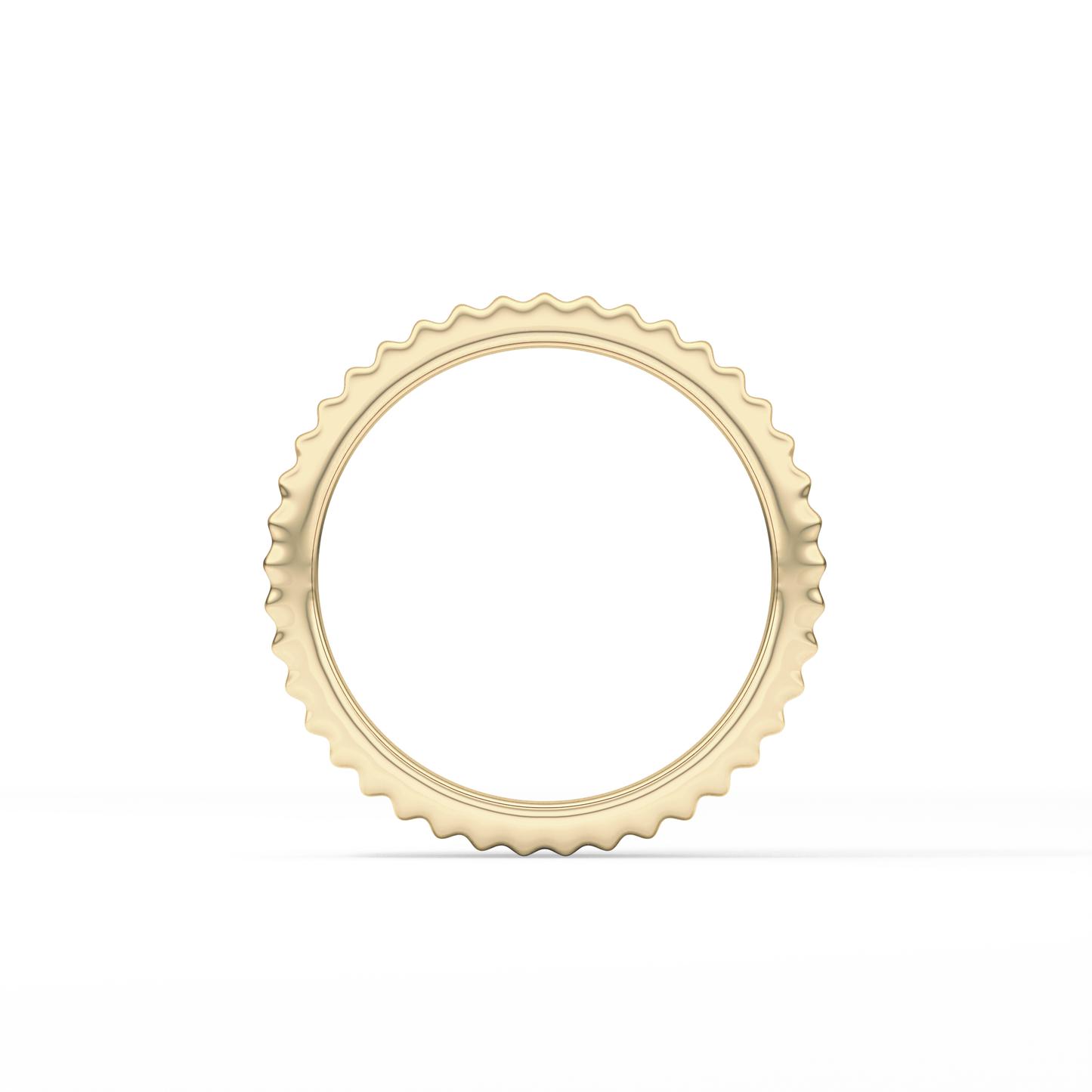 Classic Textured Wedding Band